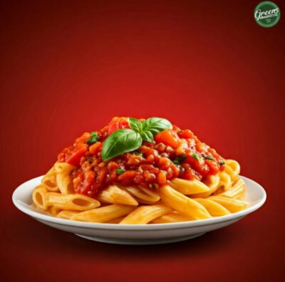 RED SAUCE PASTA VEG.